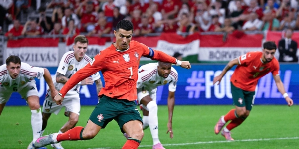 越老越妖！C罗国家队11场轰11球 加冕世预赛历史射手王